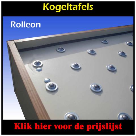 Kogeltafels rollenbanen